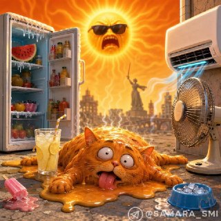 Самара готовится к жарким выходным: температура достигнет +37°C