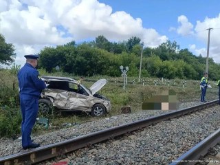 Смертельная авария на железнодорожном переезде под Ульяновском